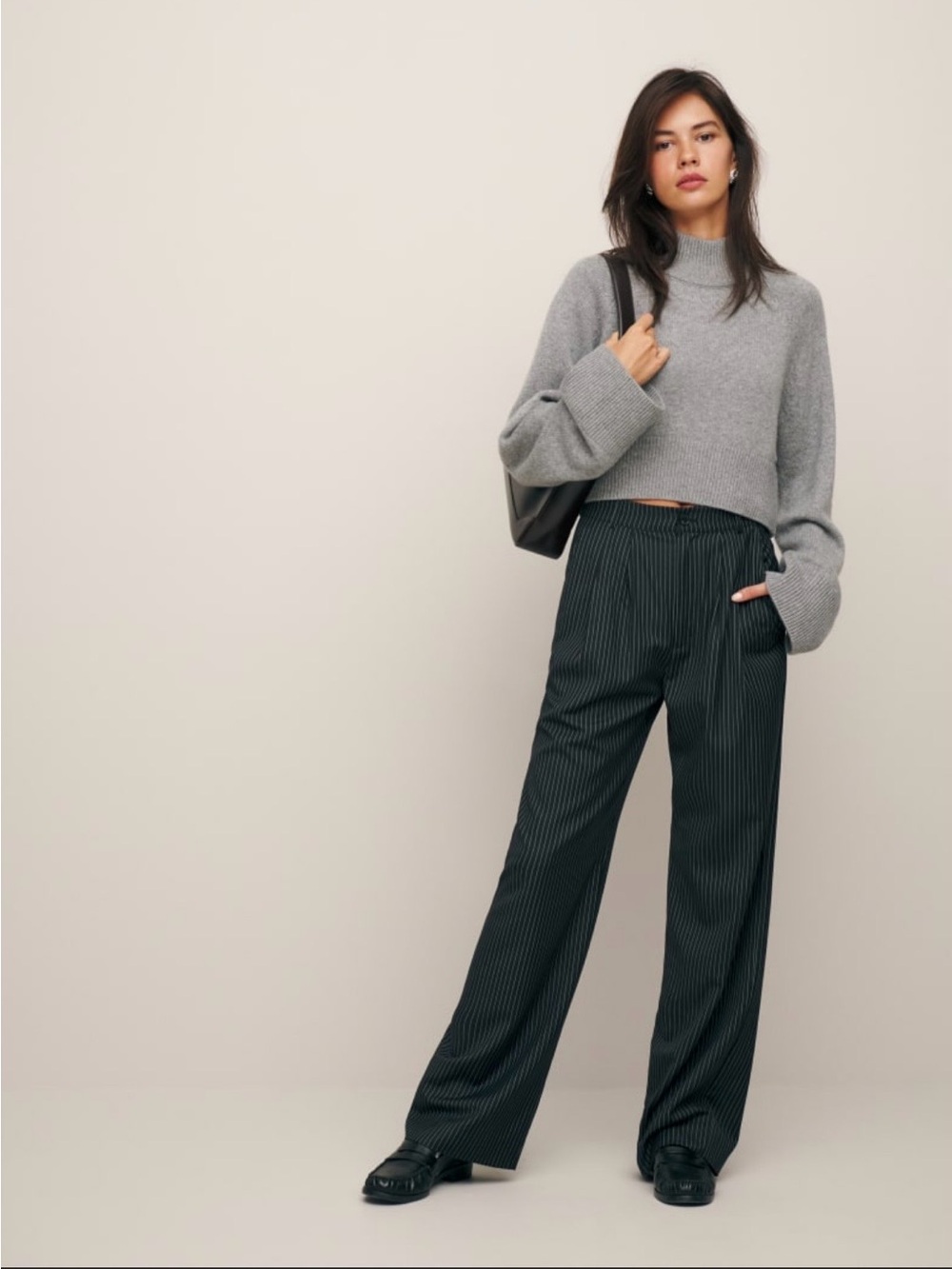 Reformation Mason Pinstripe Pants
